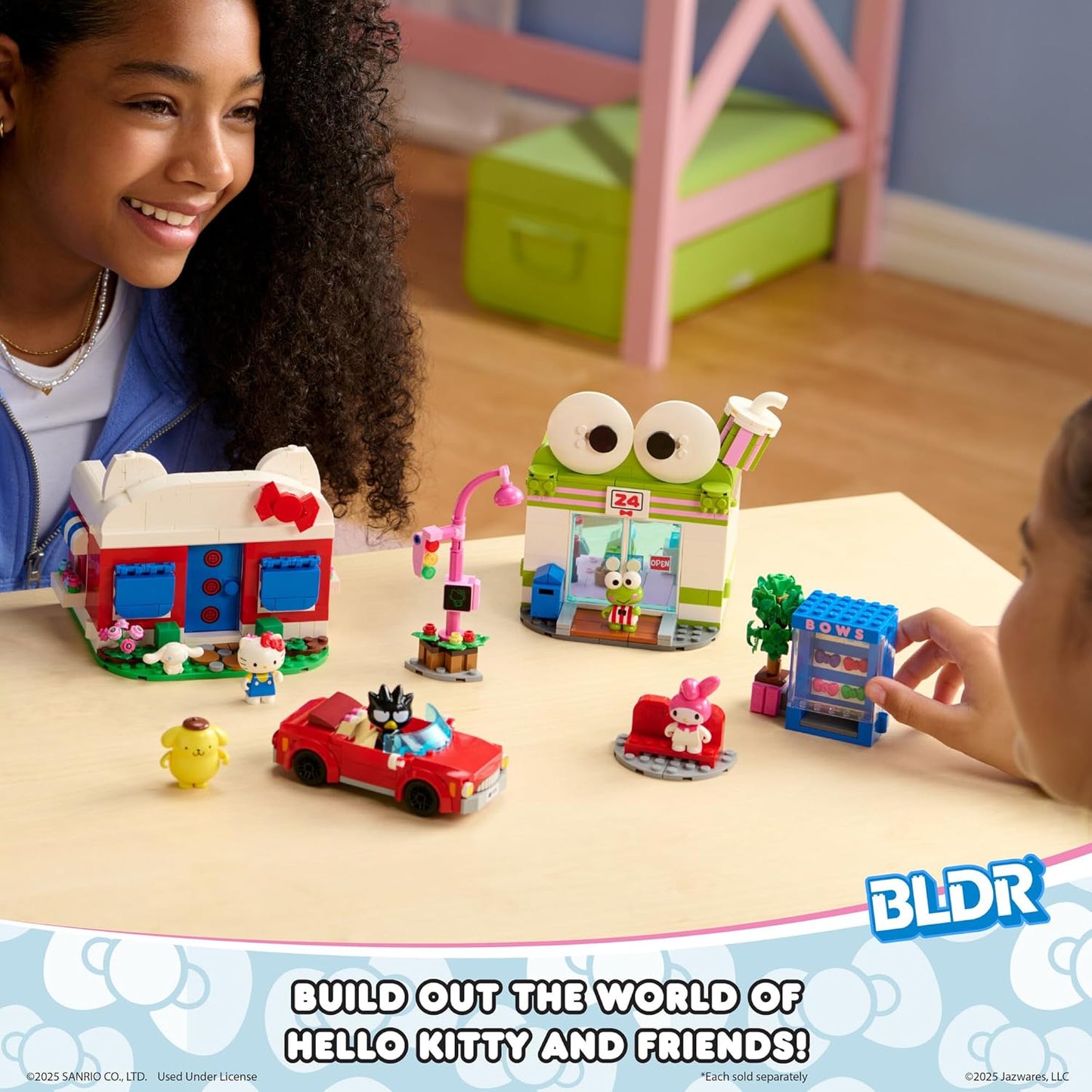 Hello Kitty y amigos - Juego de construcción de maquina expendedora