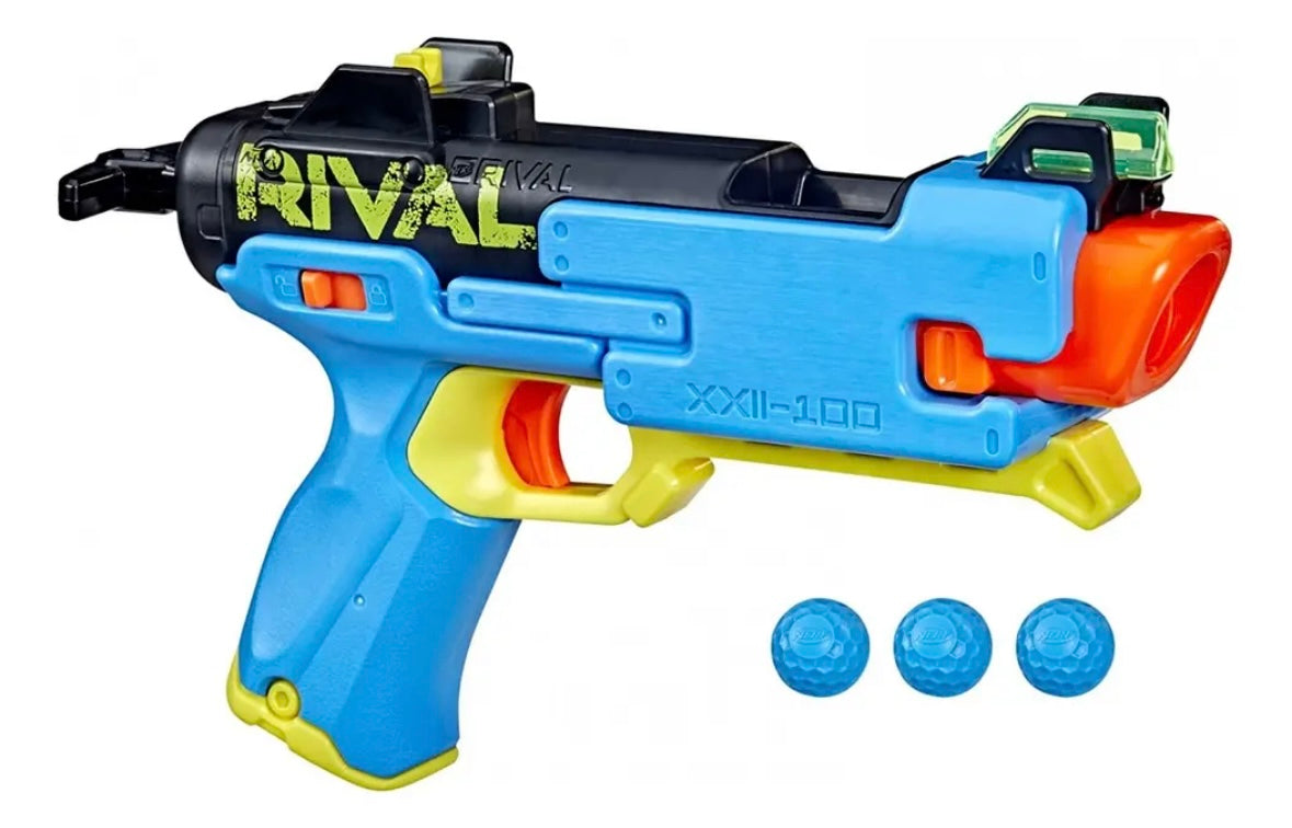 Pistola Nerf Rival Advanced Precisión (Ligeros detalles en caja)