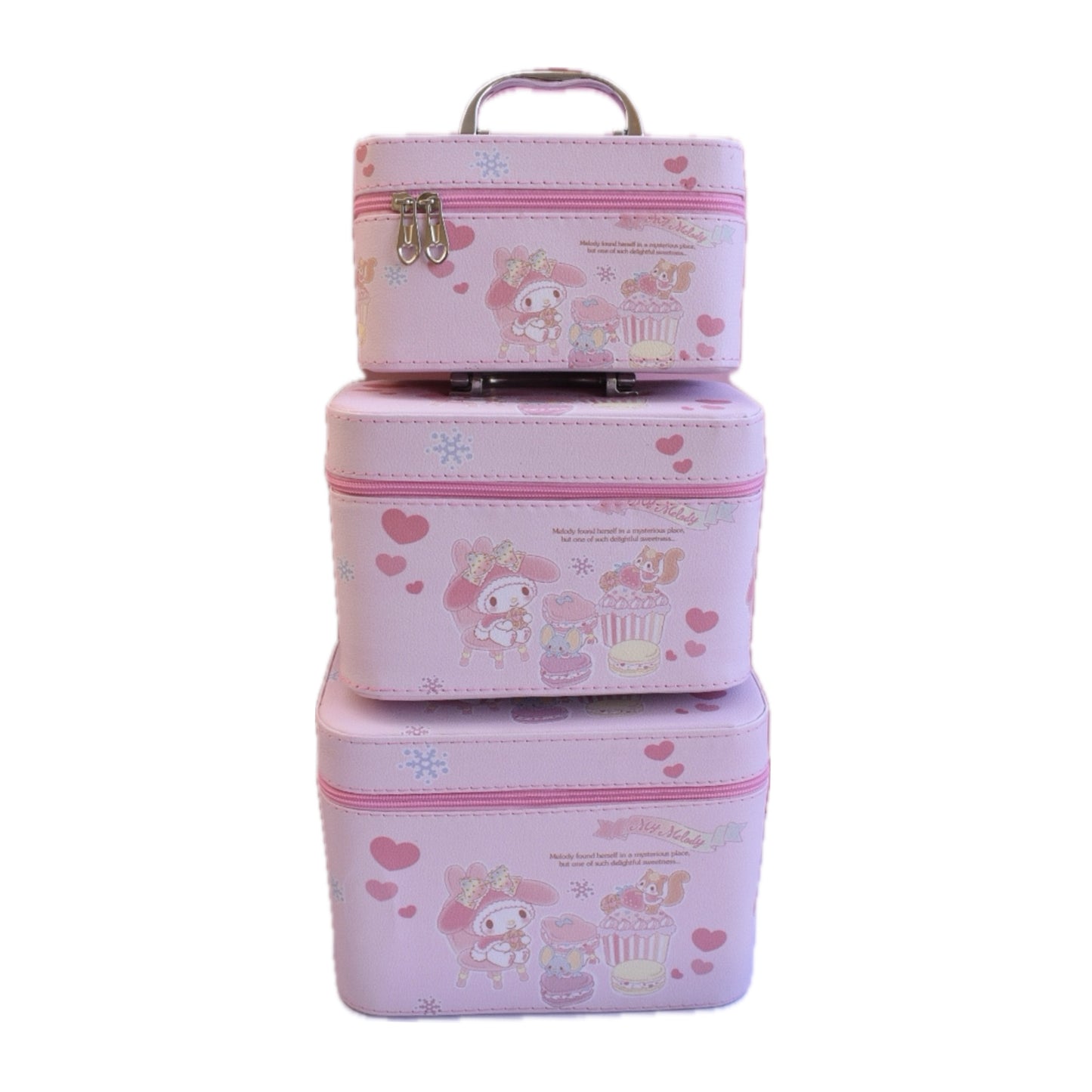 Juego de Cosmetiqueras Hello Kitty And Friends