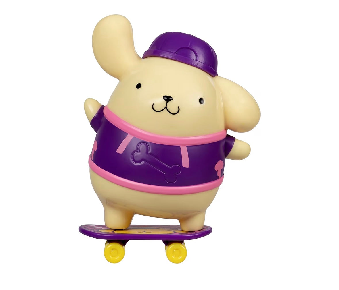 Pompompurin con Patineta – Figura Coleccionable