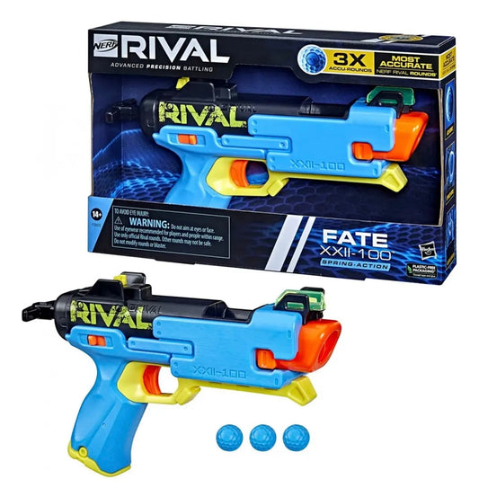 Pistola Nerf Rival Advanced Precisión (Ligeros detalles en caja)