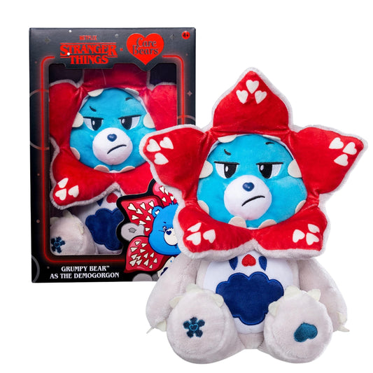 Peluche Care Bears x Stranger Things – Gruñonsito Demogorgon