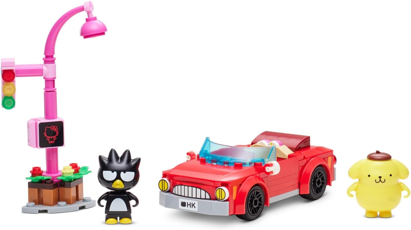Hello Kitty and Friends - Juego de Construcción Convertible de Badtz-Maru y Pompourin