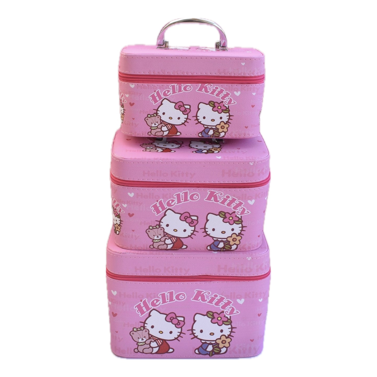 Juego de Cosmetiqueras Hello Kitty And Friends