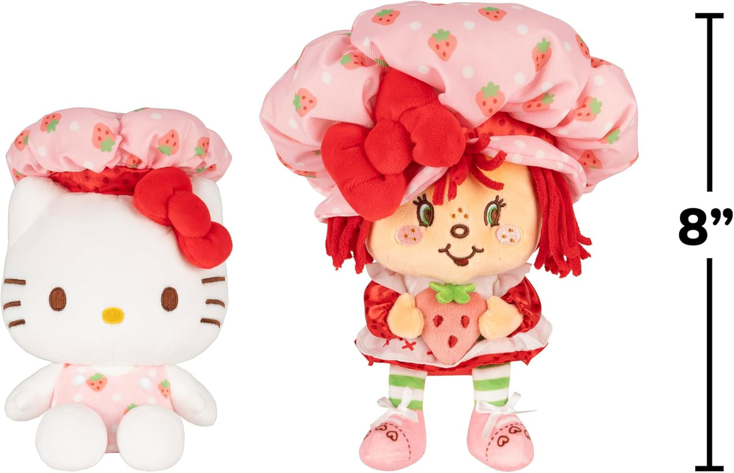 Rosita Fresita x Hello Kitty - Set de 2 peluches