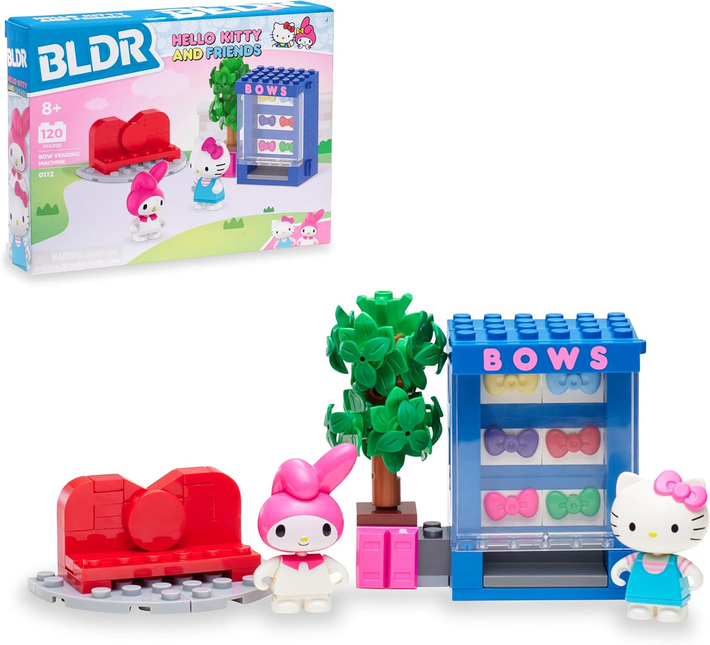 Hello Kitty y amigos - Juego de construcción de maquina expendedora