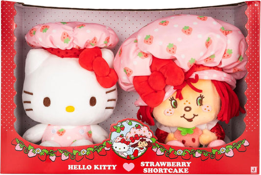 Rosita Fresita x Hello Kitty - Set de 2 peluches