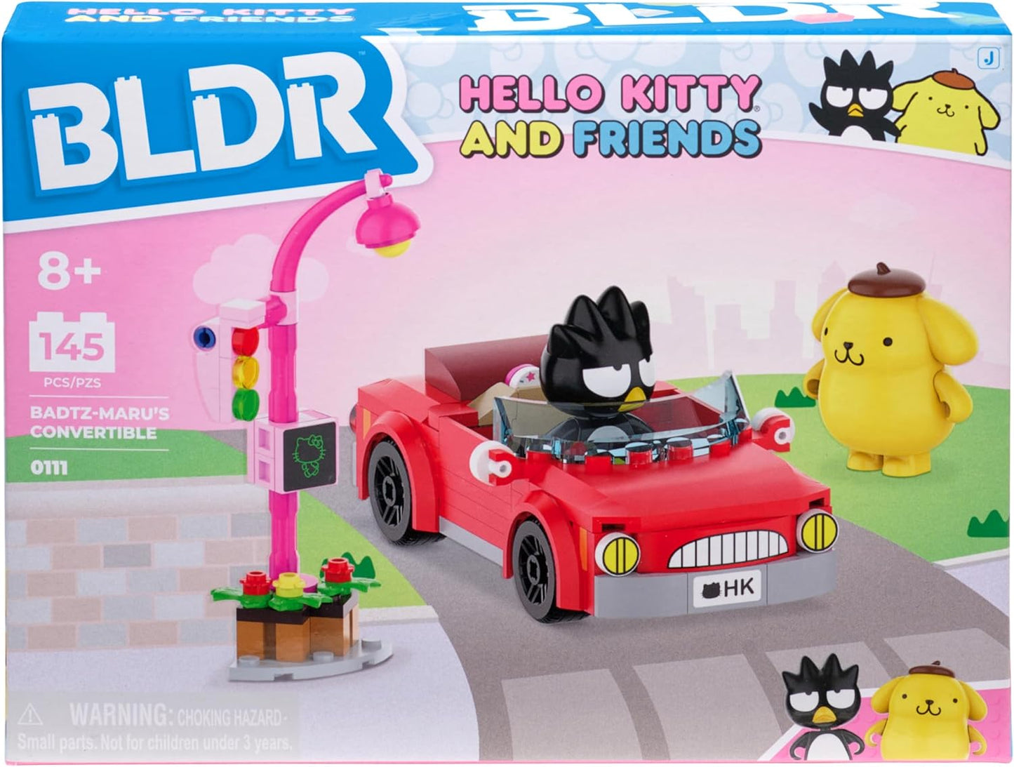 Hello Kitty and Friends - Juego de Construcción Convertible de Badtz-Maru y Pompourin