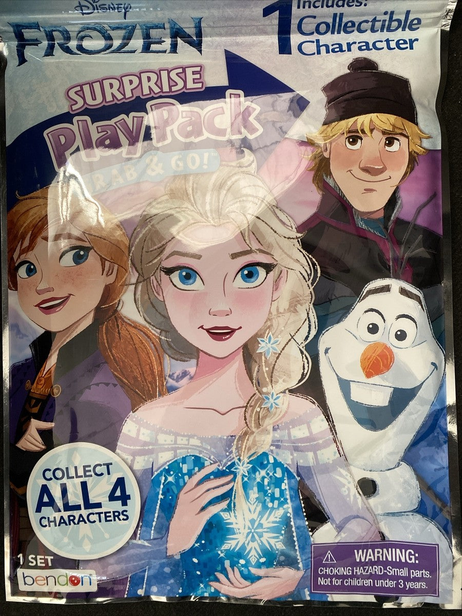 Disney Frozen – Paquete Sorpresa para Colorear con Figura Coleccionable