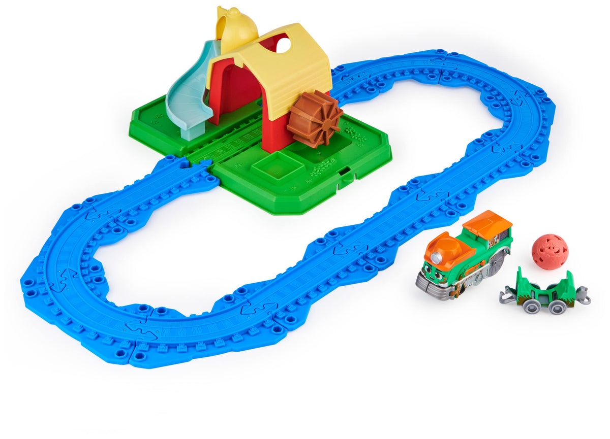 Mighty Express - Estación de Granja con Tren y Vías