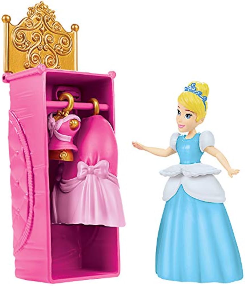 Disney Princesas Secret Styles – Cenicienta con Falda Transformable y Accesorios (Detalle mínimo en caja)