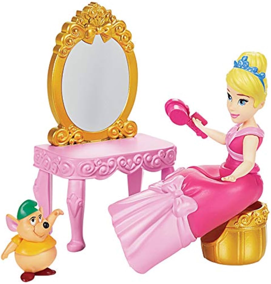 Disney Princesas Secret Styles – Cenicienta con Falda Transformable y Accesorios (Detalle mínimo en caja)
