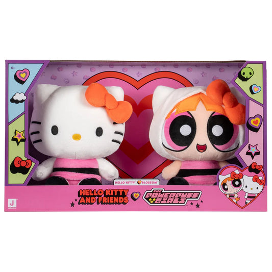 Chicas Superpoderosas x Hello Kitty Set de Peluches