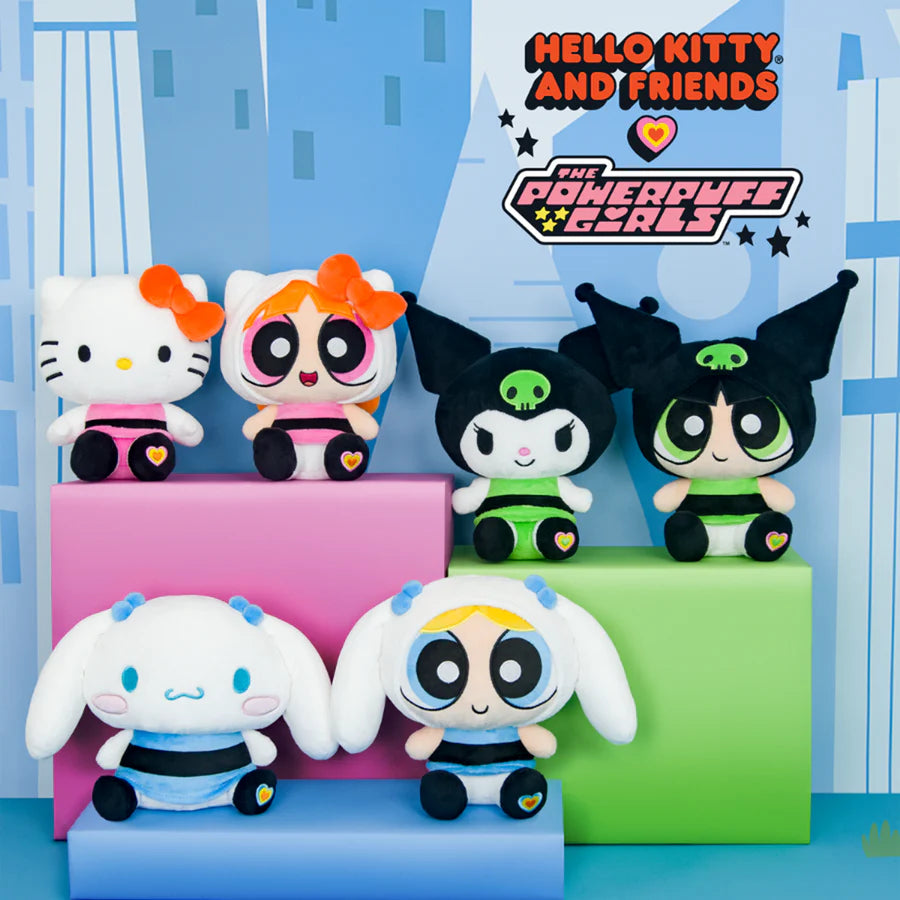 Chicas Superpoderosas x Hello Kitty Set de Peluches