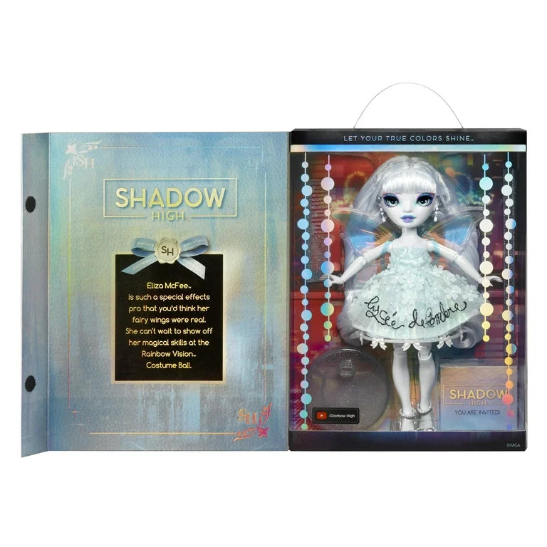 Shadow High Muñeca de Hada Rainbow high (Eliza Mcfee) Muñeca de Colección