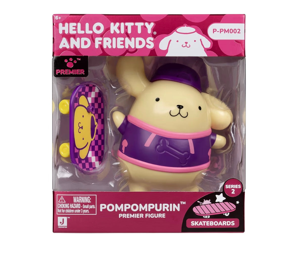 Pompompurin con Patineta – Figura Coleccionable